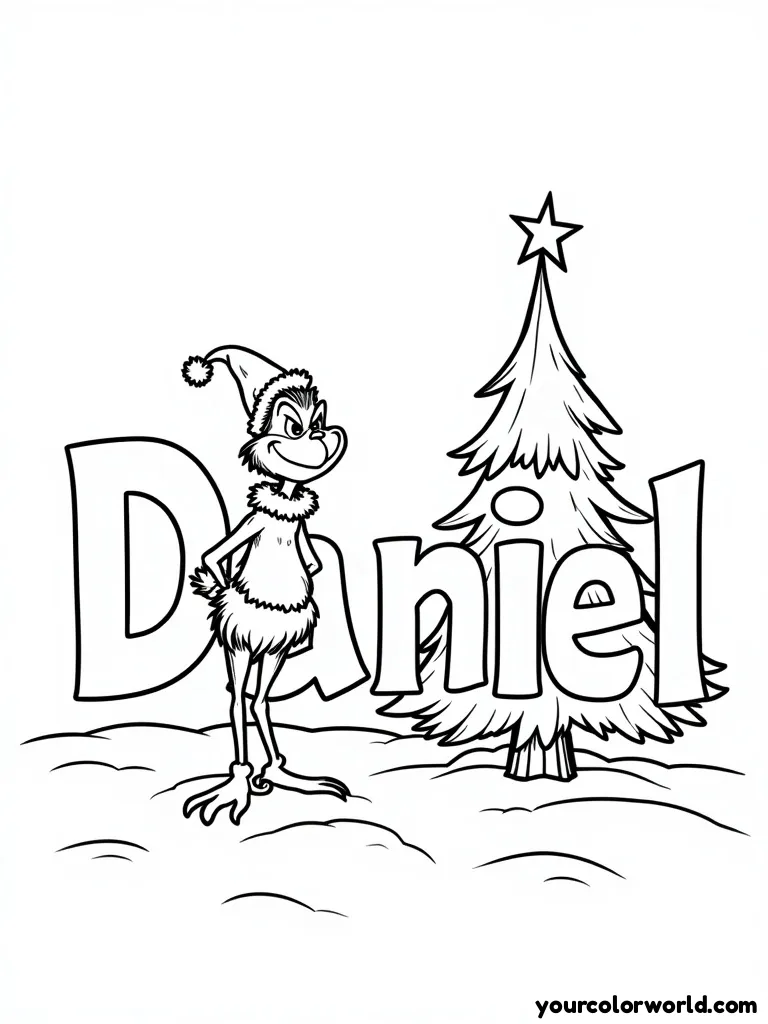 Daniel name page example